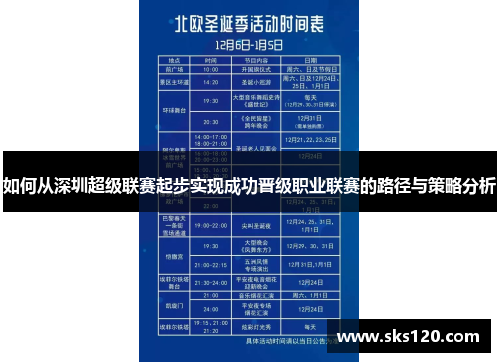 如何从深圳超级联赛起步实现成功晋级职业联赛的路径与策略分析